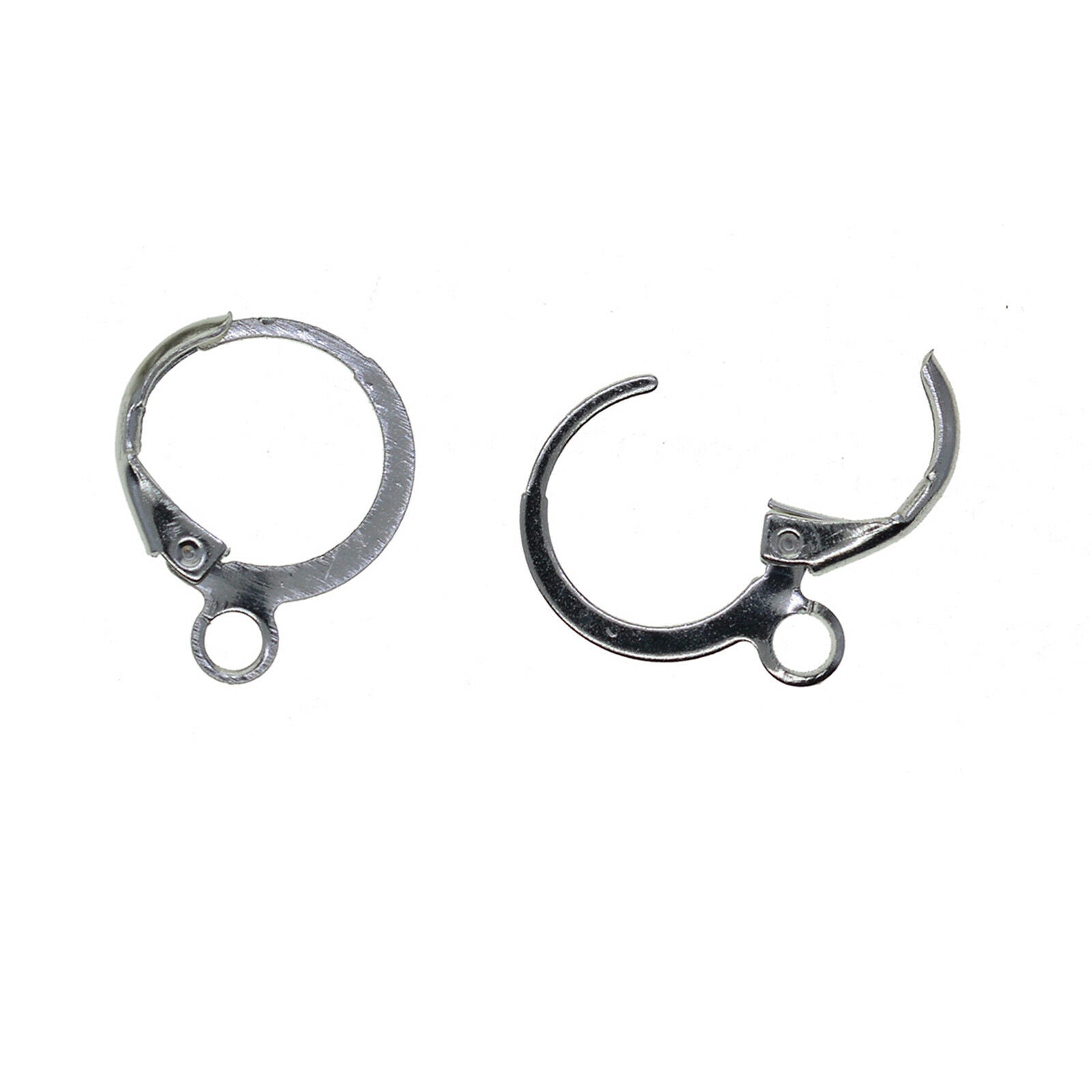 200pcs Leverback Earring Hooks Girls Lady Ear Wire Clip for Jewellery Making