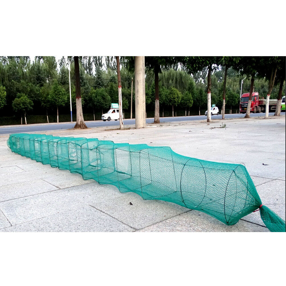 Nylon Foldable Portable Crab Crayfish Catcher Live Trap Fishing Eel Lure- JfBDD