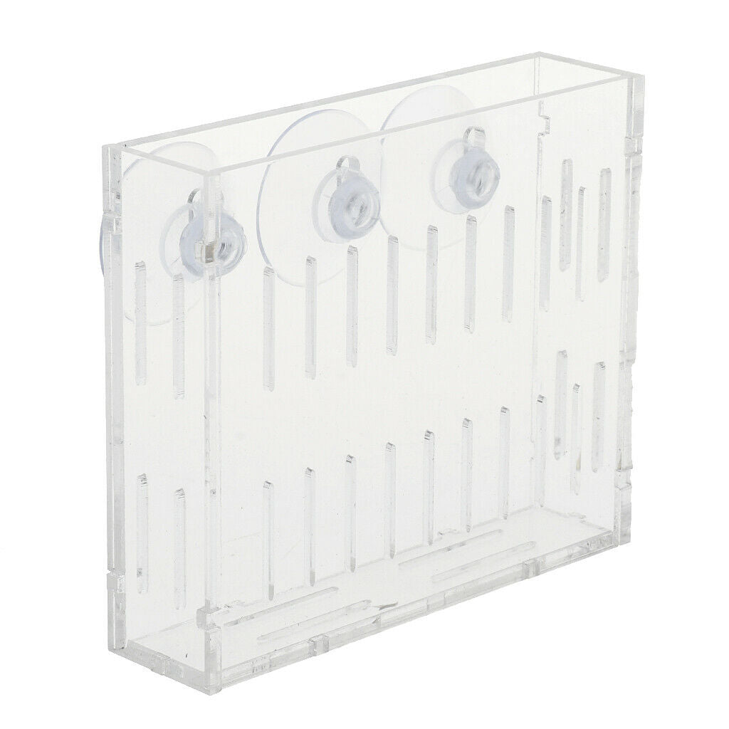 Acrylic Wall Suction Vase Transparent Plant Holder Vase Aquascaping Accs
