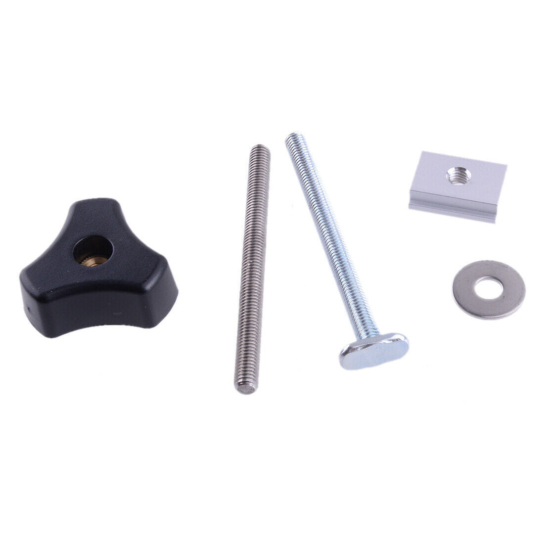 M8 T-Slot T-Track Woodworking Metal Quick Acting Hold Down Clamp 4pcs/Set