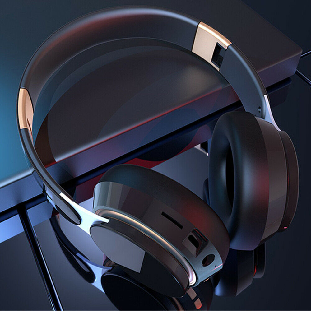 Wireless Bluetooth 5.0 Headset Foldable Stereo Headphones For Phone PC TV Laptop