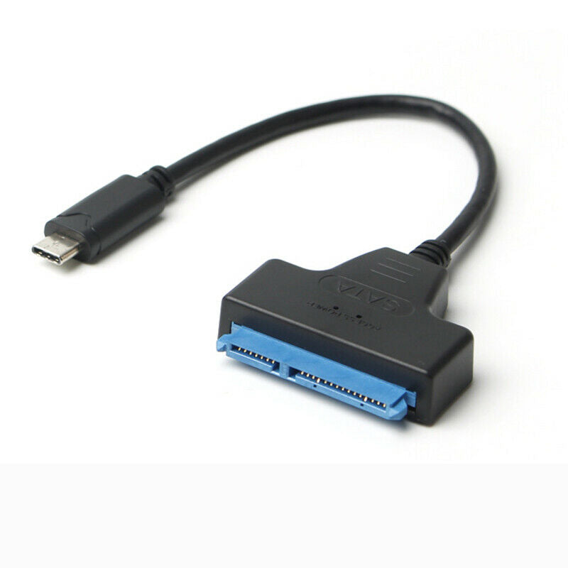 USB 3.1 Type C (USB C / Thunderbolt 3 Compatible) to SATA III 2.5in Hard DriveE4