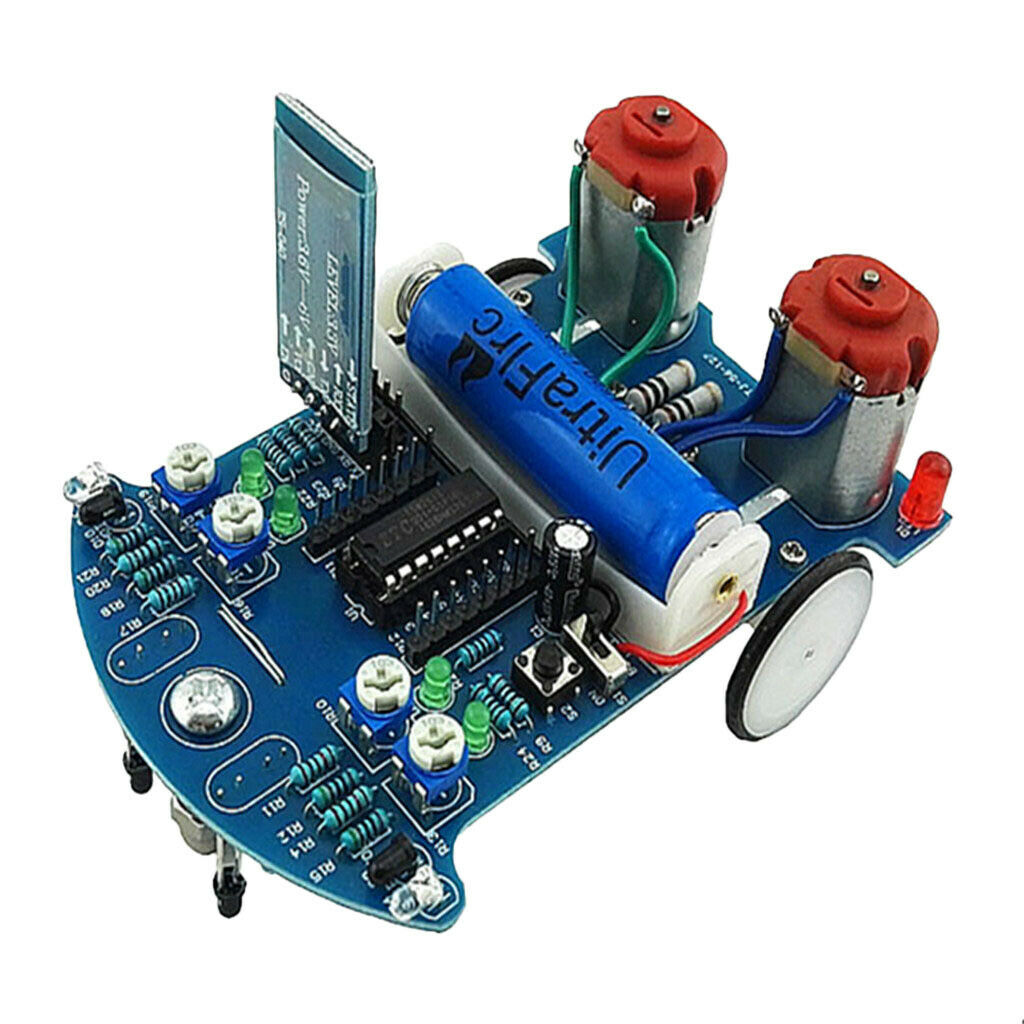 1Pc MCU Intelligent Tracking Car Bluetooth Control Robot Car Chassis DIY Kit