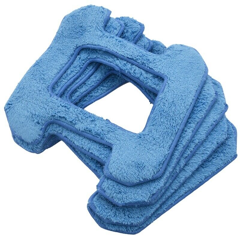 New 5Pcs Dry Mop For Hobot 268 Window Clean Mop Cloth Weeper Glass Windows MicE4