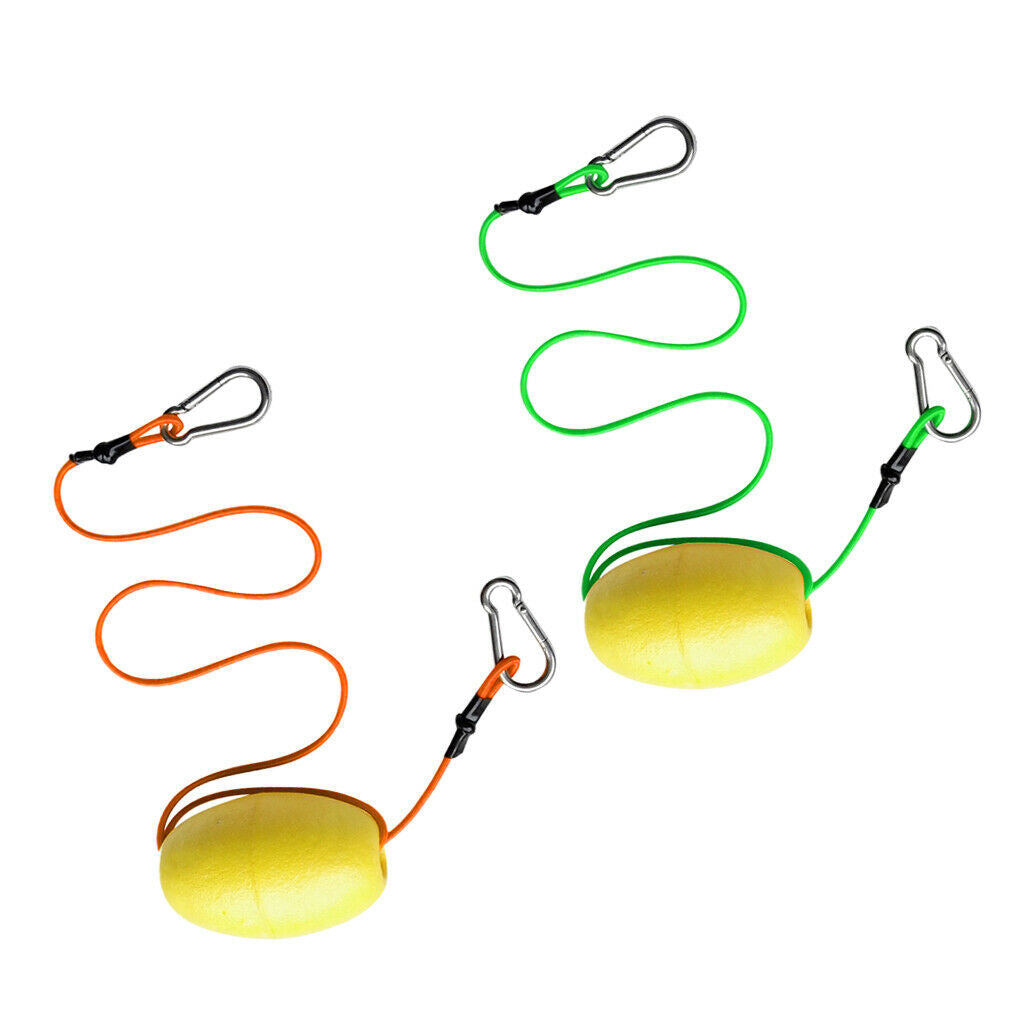 Kayak Foam, Yellow Anchor, Tow Rope, Elastic Line And 2 Buckles
