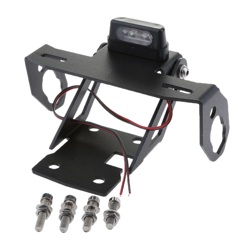 Motorcycle License Plate Taillight Holder for Kawasaki Z650 Ninja 650 17-18