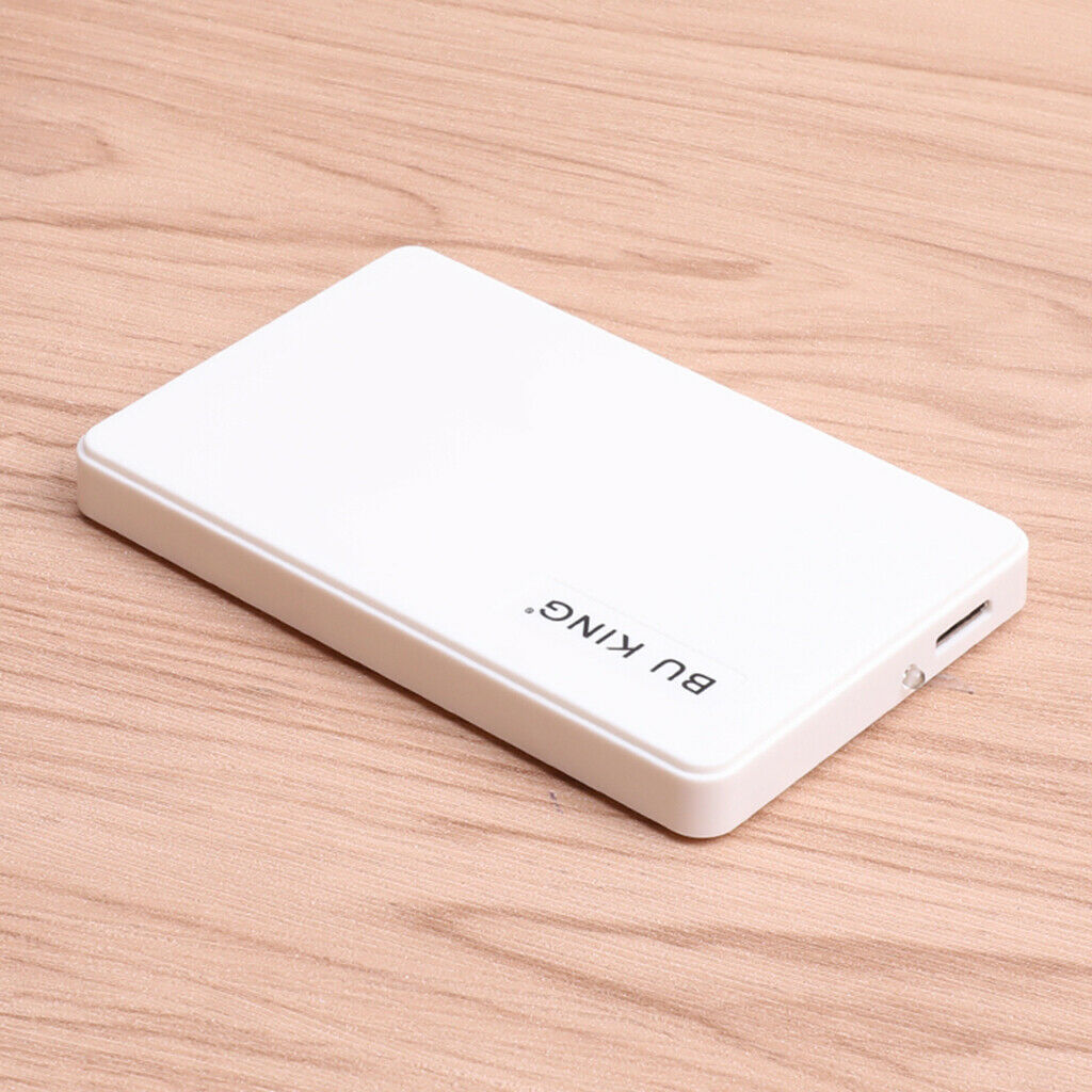 2.5 in 500GB 5400 RPM External Micro USB Hard Drive Disk HDD / SSD Enclosure