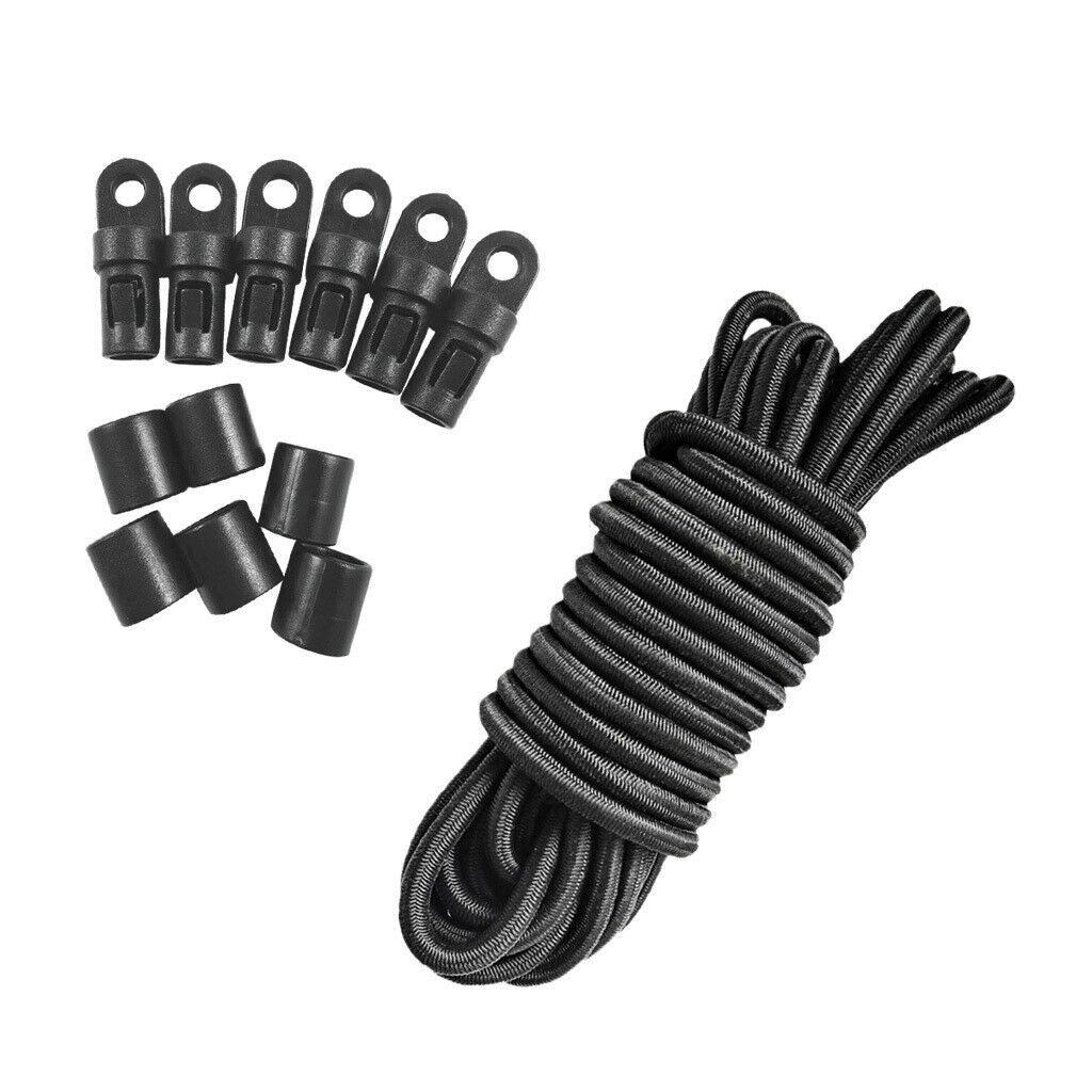 Elastic Cushioning Rope with 6 Pieces of Hook for Kayak Canoe Boat