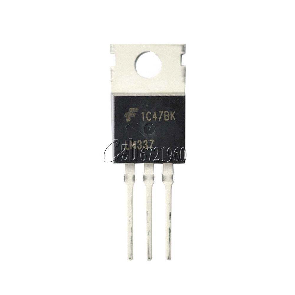10PCS LM337T LM337 TO-220 Negative Adjustable Regulator IC