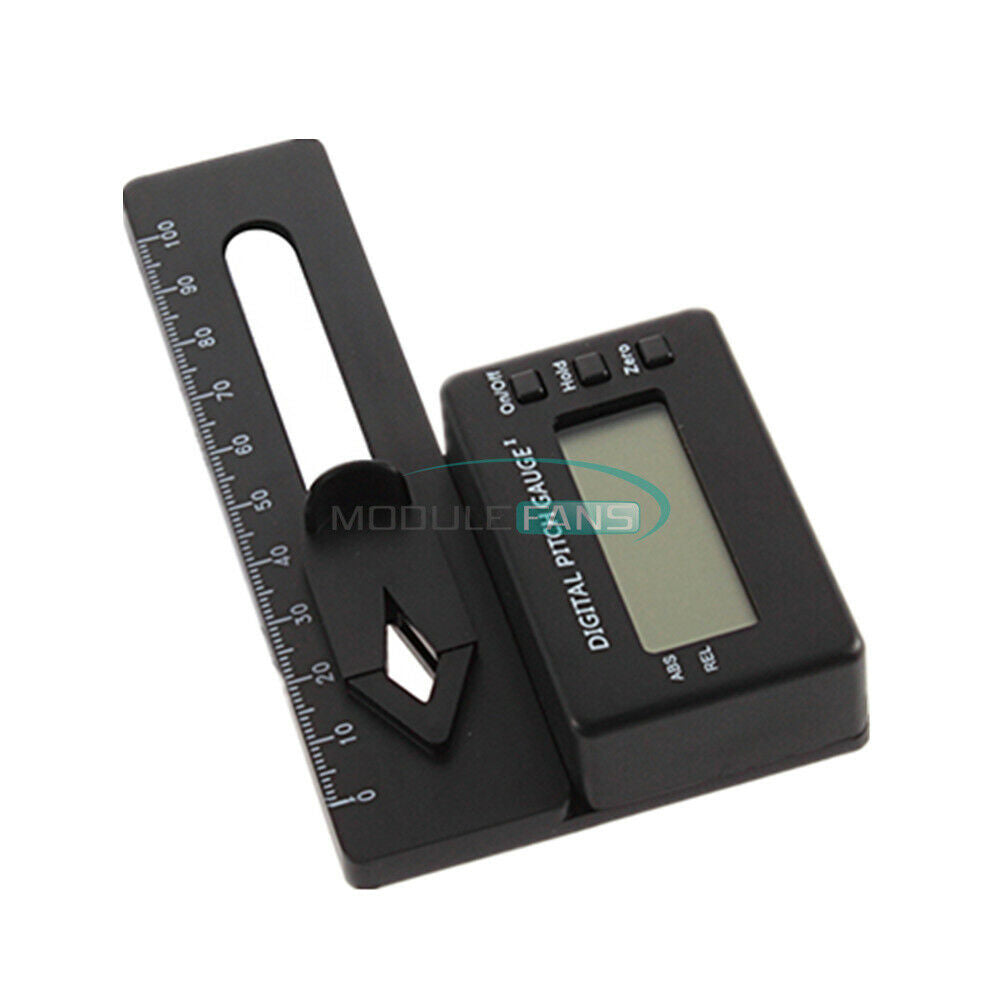 TL90 Digital Pitch Gauge LCD Blades Degree Angle For ALIGN AP800 TREX 450-700