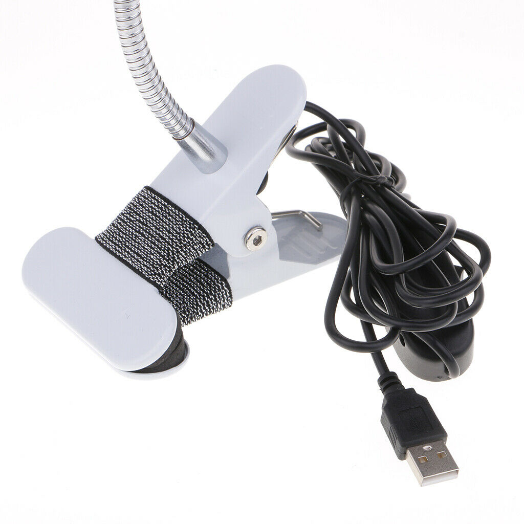 Pro Adjust Makeup Tattoo Lamp LED Clamp USB Nail Art Beauty Cold Warm Lamp