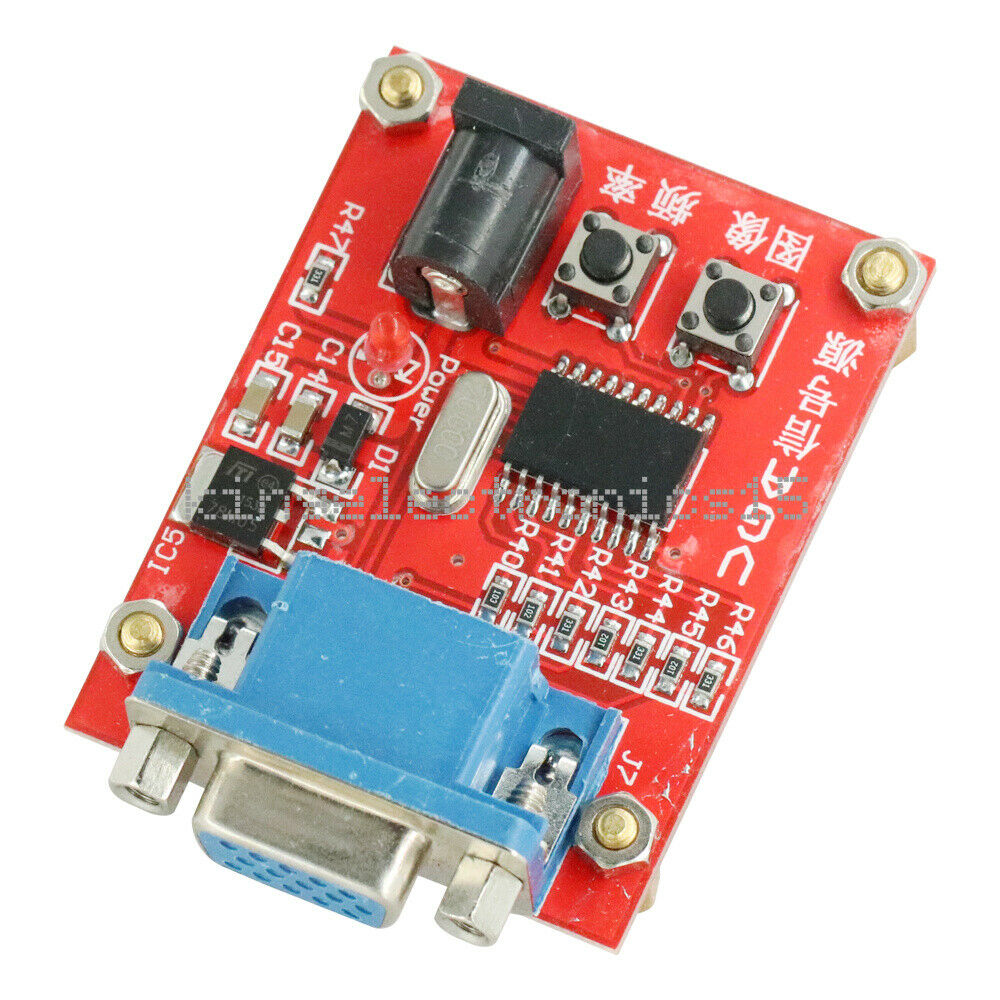 1PCS NEW VGA Signal Generator LCD Display Tester 7V-12V Power Input