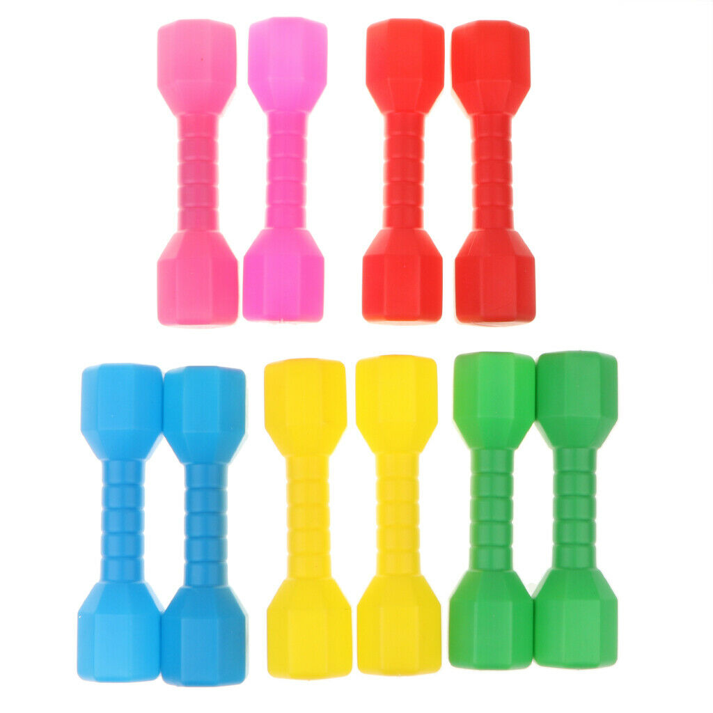 4x Hex Kids Hand Dumbbells Home Exercise Fitness Core Strength Training