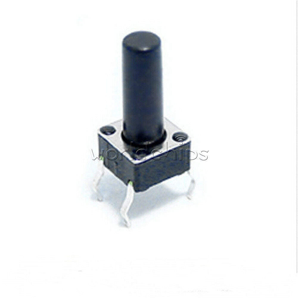 30PCS Tactile Push Button Switch Tact Switch 6X6X13mm 4-pin DIP