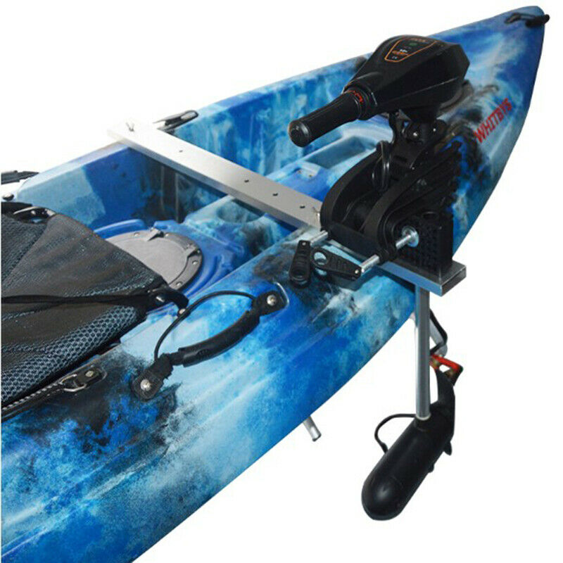 Durable Kayak Fishing Boat Trolling Motor Block Board Brisk & Mounting Clip