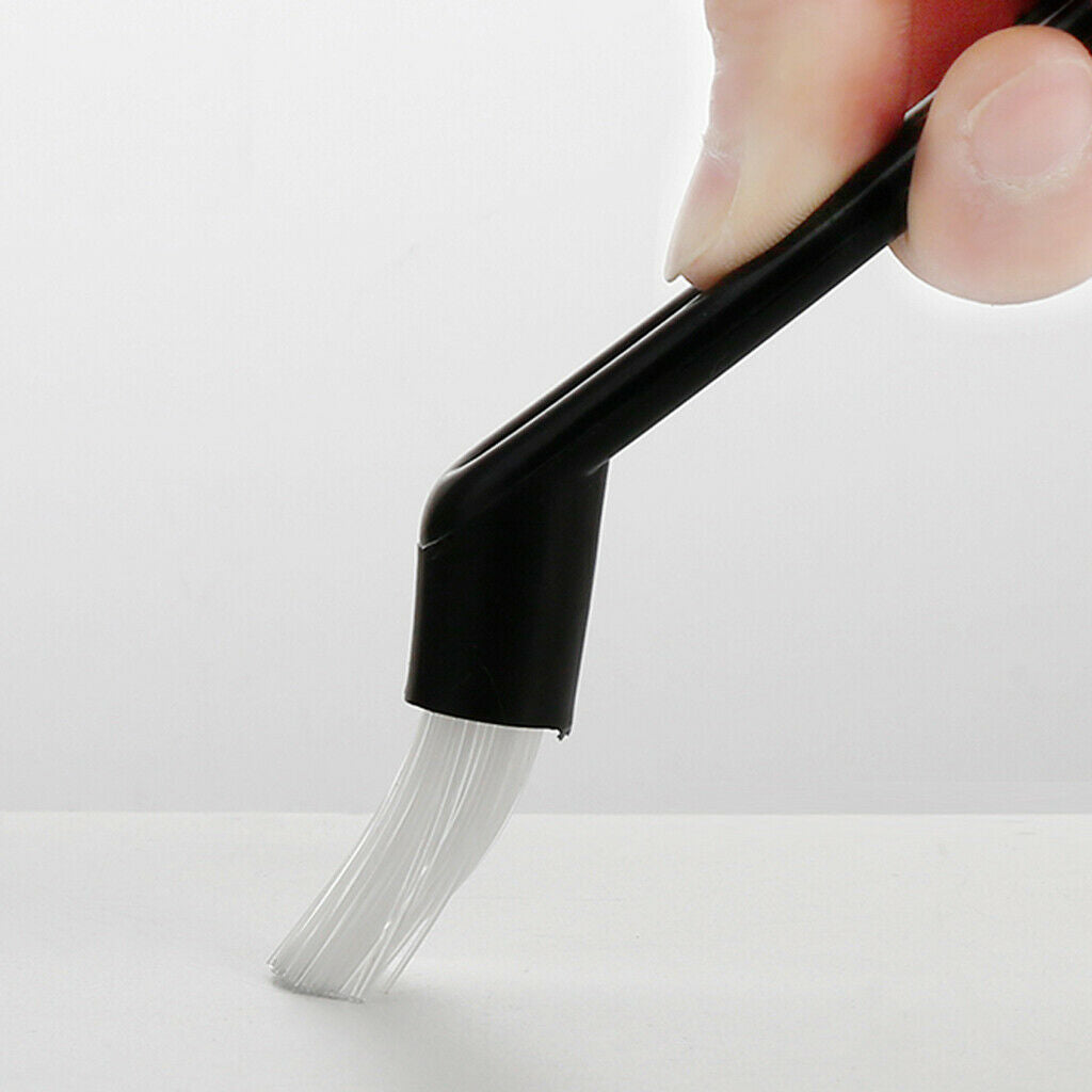 2Pcs Coffee Machine Brush Cleaner Nylon Espresso Brush with Spoon,Unique Design