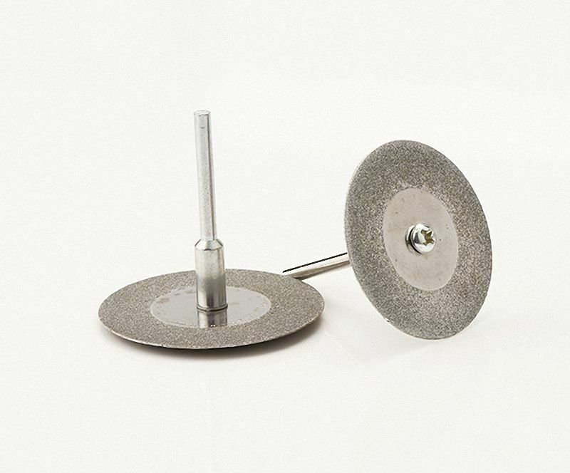 5Pcs 20-50mm Diamond Cutting Wheel Rotary Tools With arbor Set