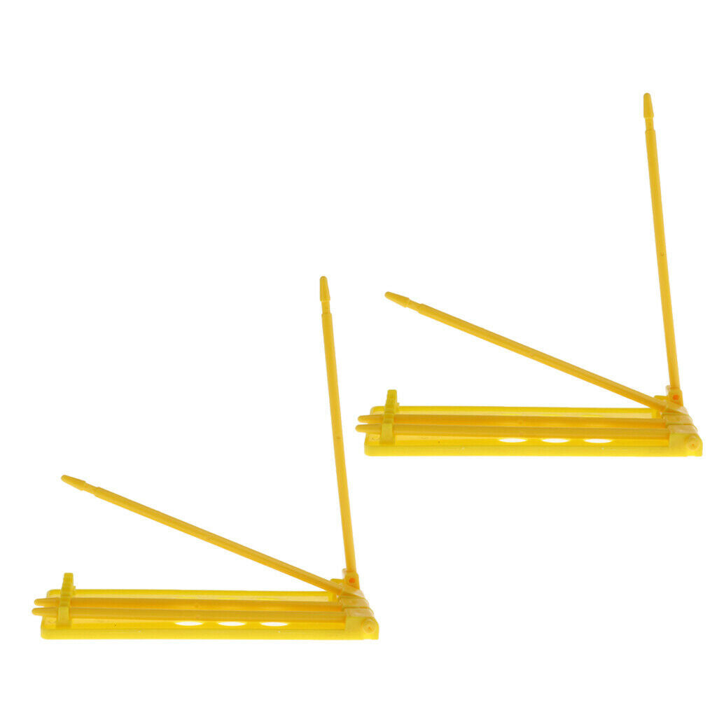2x Racing Pigeon Supplier Foot Place Pigeon Leg Ring Holder Rack Frame