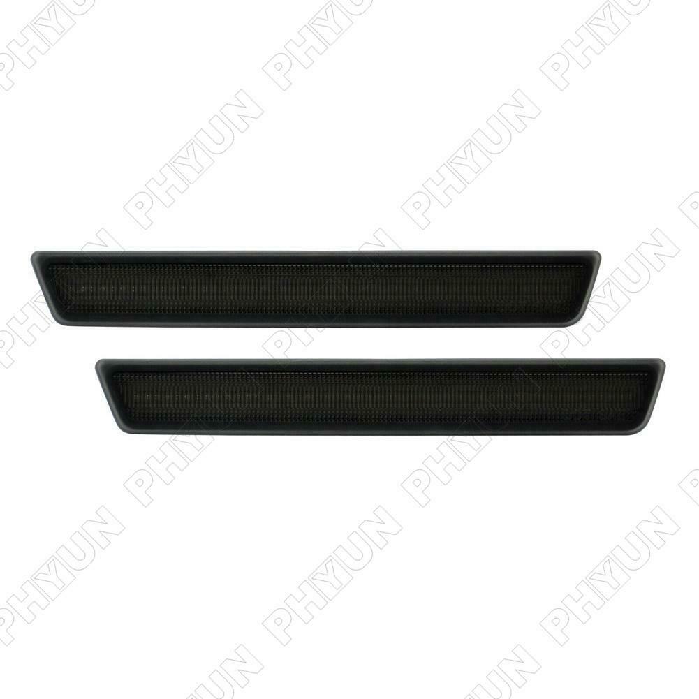 2x Smoke Lens Led Rear Bumper Side Marker Lights For Dodge Challenger 2015-2021