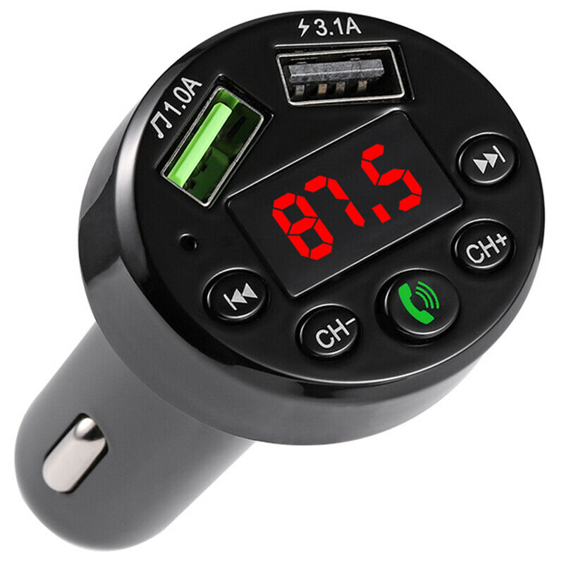E6 Car Bluetooth MP3 Bluetooth MP3 Player Car Charger Fm Bluetooth Car ChargerN4
