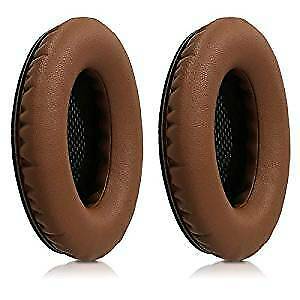 Dark Brown Leather Ear Cushion Kit for Bose Around Ear 2 AE2 Headphones Pads