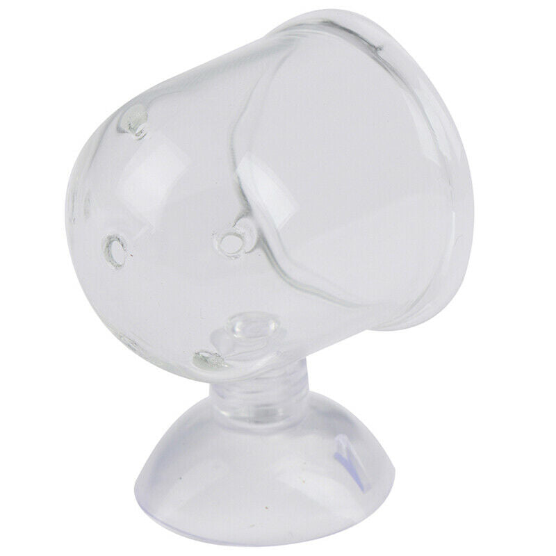 Pinhole Pot Plant Feeding Cup Holder Shrimp Aquarium Fish Tank Aquatic Fe.l8
