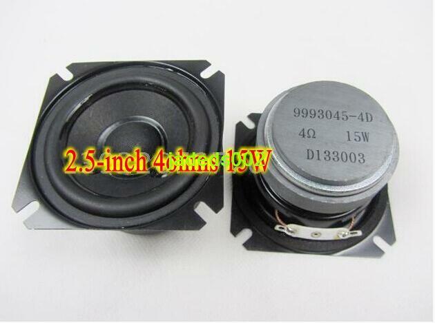 1pcs For AURA HIFI 2.5"inch Full-range speaker Loudspeaker 15 watts 4 Ohms