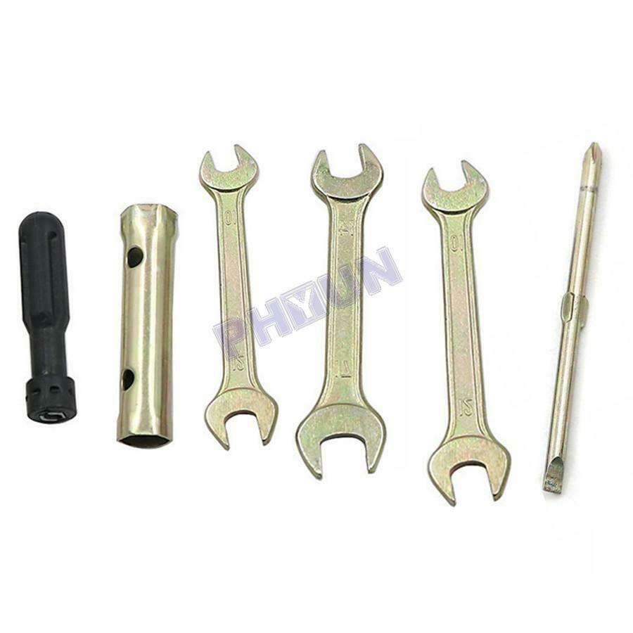 Motorcycle Road Enduro Tool Kit Spark Plug Spanner Wrench Socket Tool 5Pcs/Set