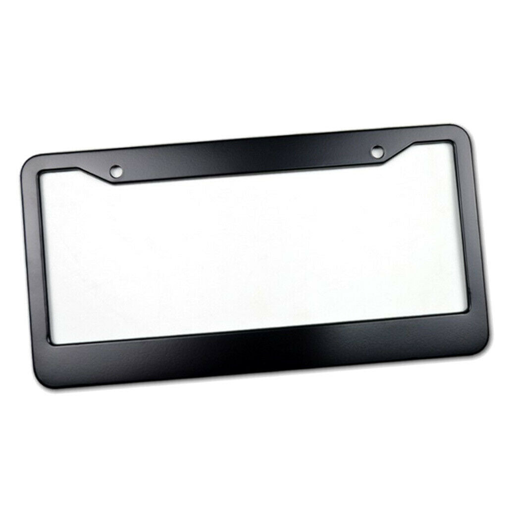 2pcs Universal Replacement Aluminium Car License Plate Frame Holder NEW
