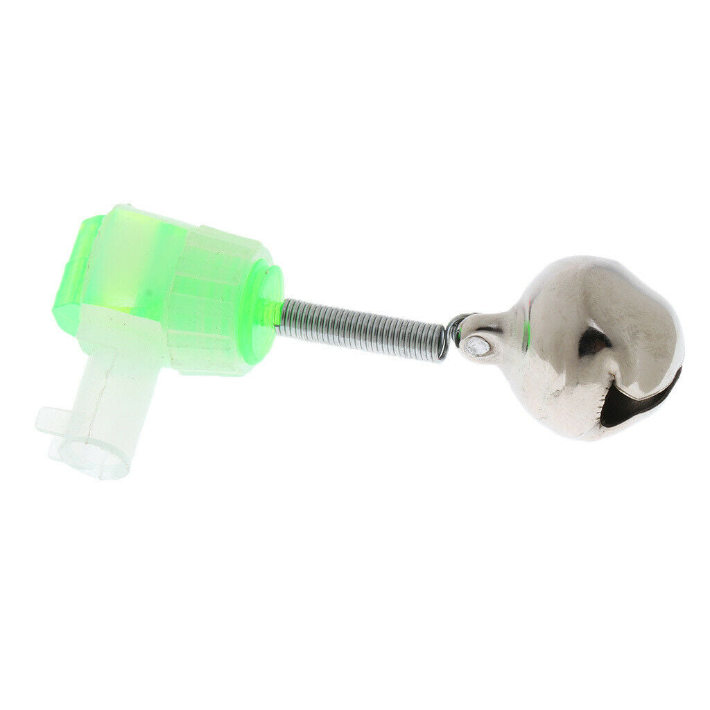 30Pcs Fishing Bite Alarms Single Bell Rod Tip Alert Ring Fishing Rod Bells