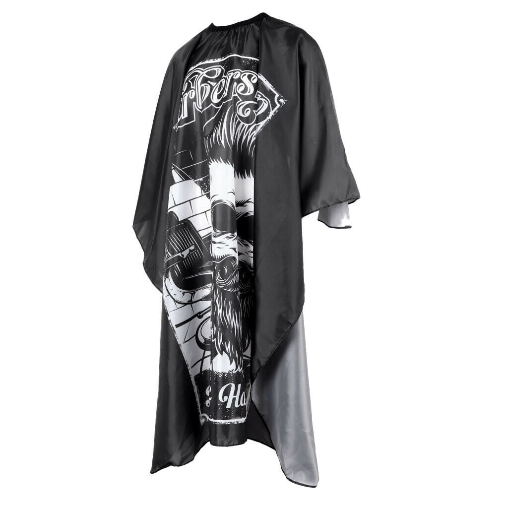 of 2 Fabric Anti-static Shampoo Cape Apron Gown for Hair Perming Styling 02