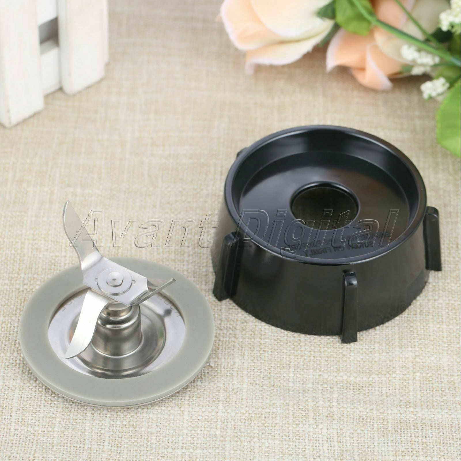 New Jar Bottom Base & 4961 Ice Blade Sealing Gasket O Ring Kit For Oster Blender