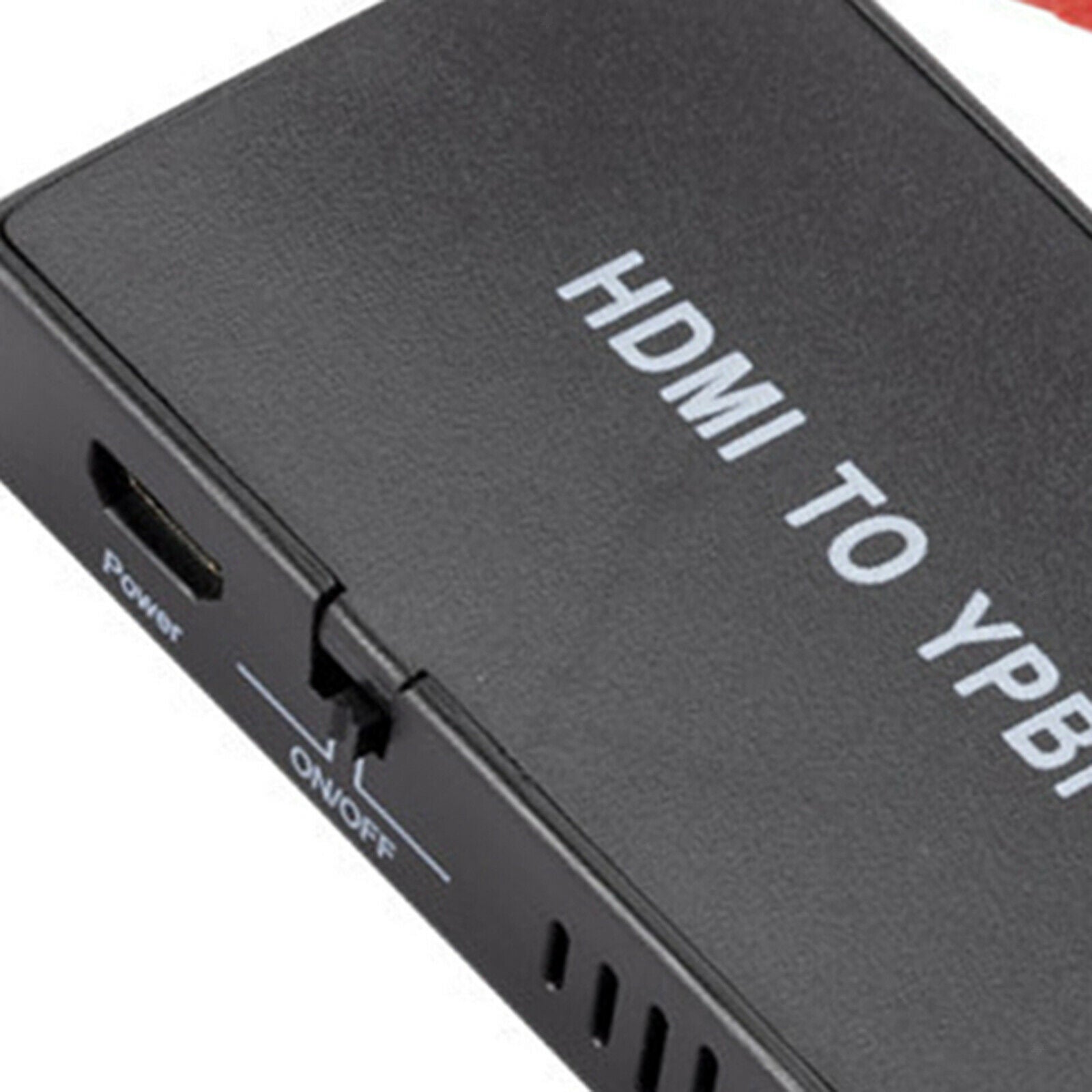 1080p HDMI to Video YPbPr RCA Converter R/L Audio Output for Laptop PC