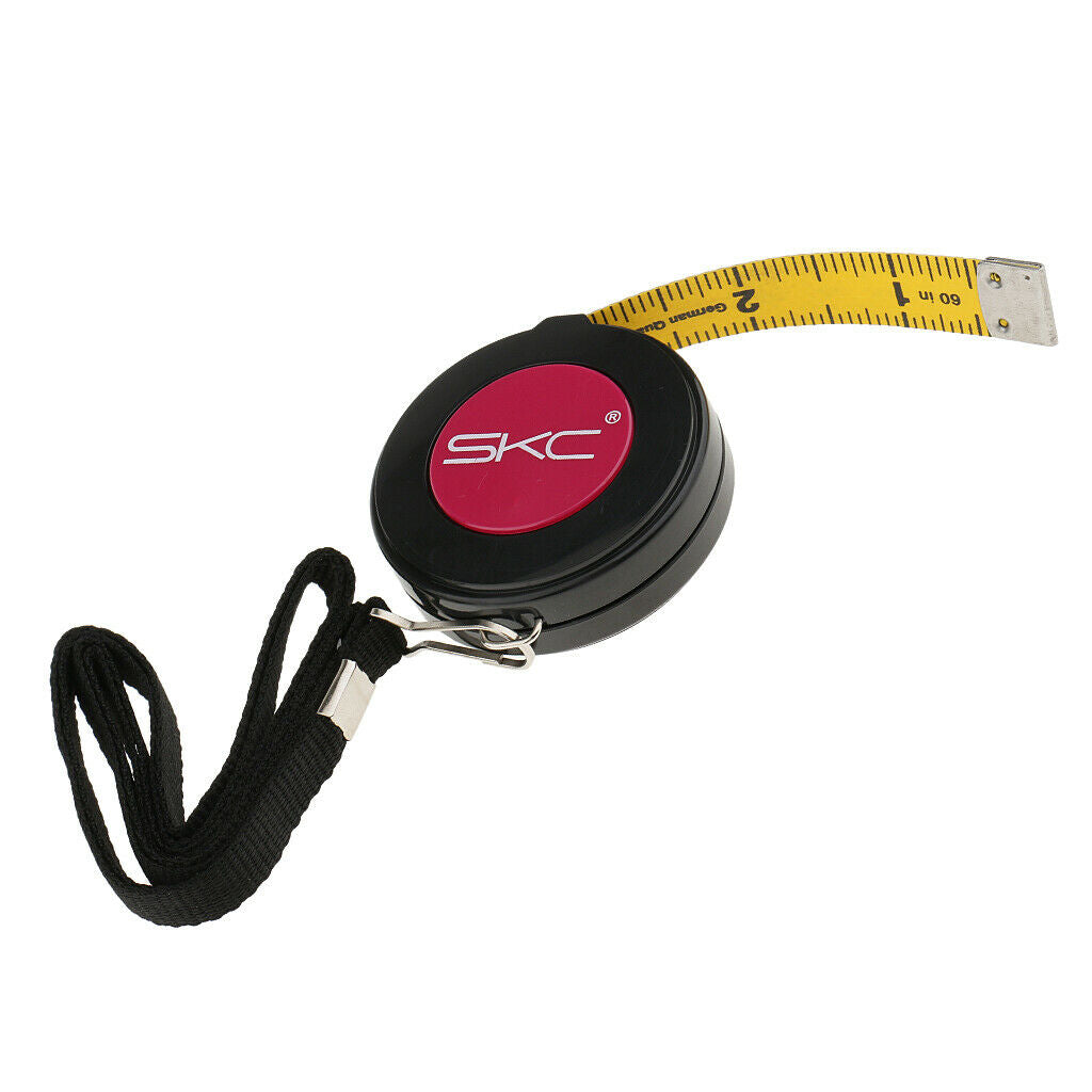 2X 150cm 60" Retractable Tape Measuure Flexible Sewing Tailor Cloth Measuring