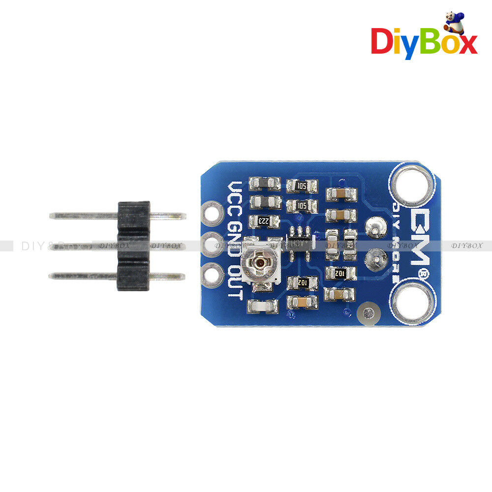 MAX4466 Electret Microphone Amplifier  With Adjustable Gain For Arduino