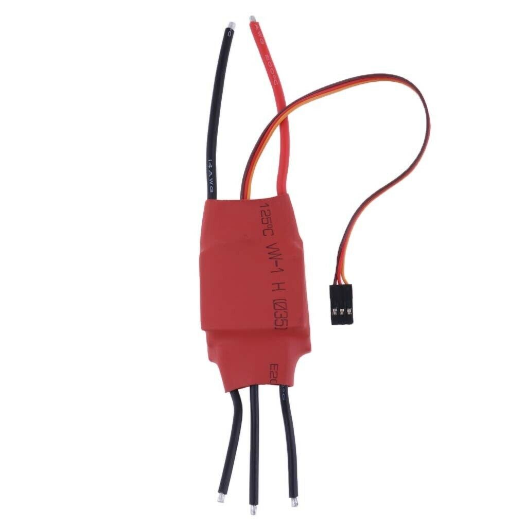 50A Brushless ESC Speed Controller w/ 5V 3A BEC for RC Aircraft Accessory