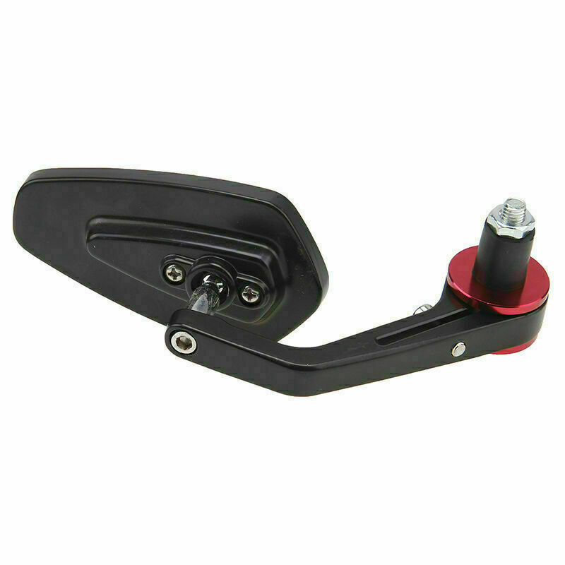 Rear View Side Mirror Handle Bar End Universal Motorcycle Scooter Sport Bike