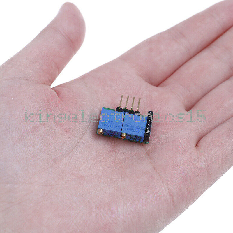 DC 3-27V Delay Timer Cycle Time Switch Module Automatic Re-trigger Power