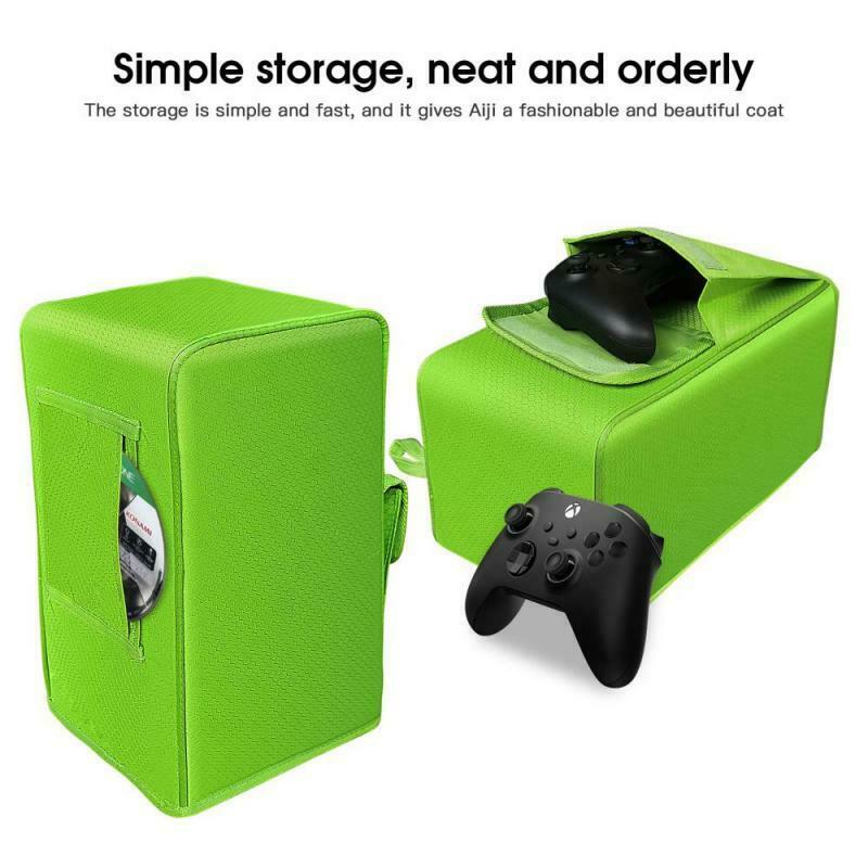 For Xbox Series X  Durable Waterproof Dust Guard With Handle Storage Dust Cover