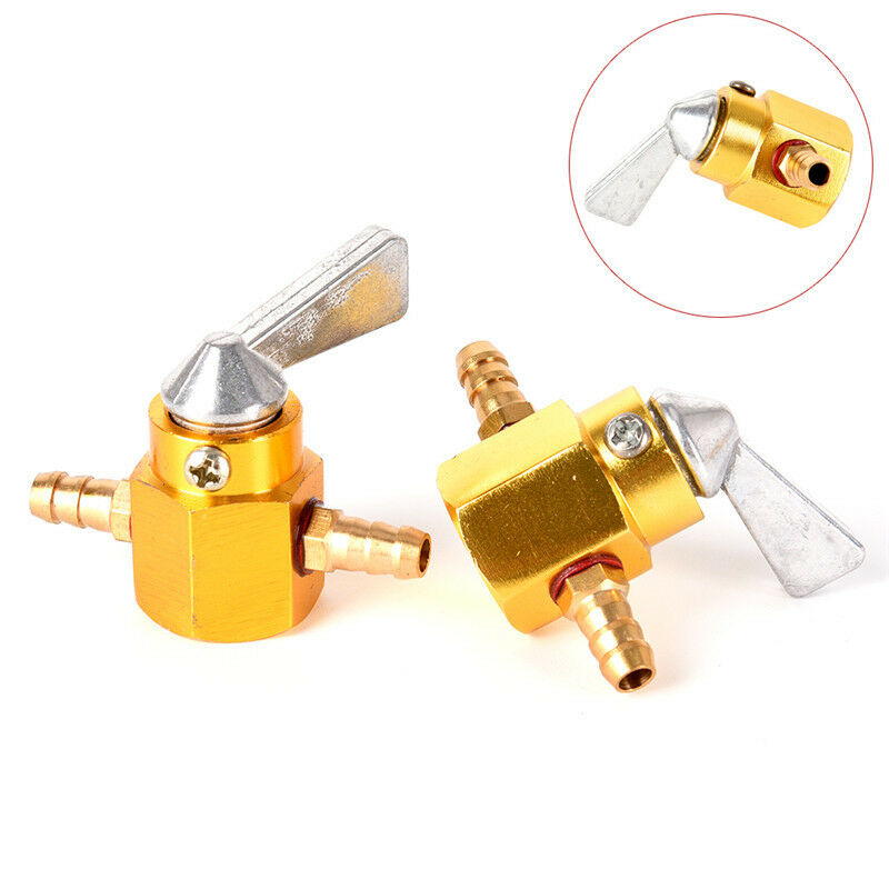 Universal 6mm Motorbike Motorcycle In-Line Petrol On-Off Fuel Tap Switch G.l8