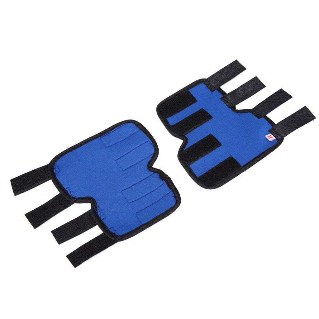 Neoprene Pet Dog Foot Protective Pet Knee Pads Dog Joint Wrap Brace Blue S