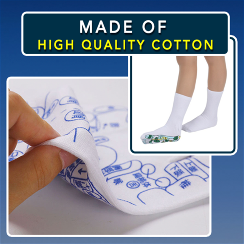 Acupressure Reflexology Socks Physiotherapy Massage Relieve Tired Feet Socks Pb