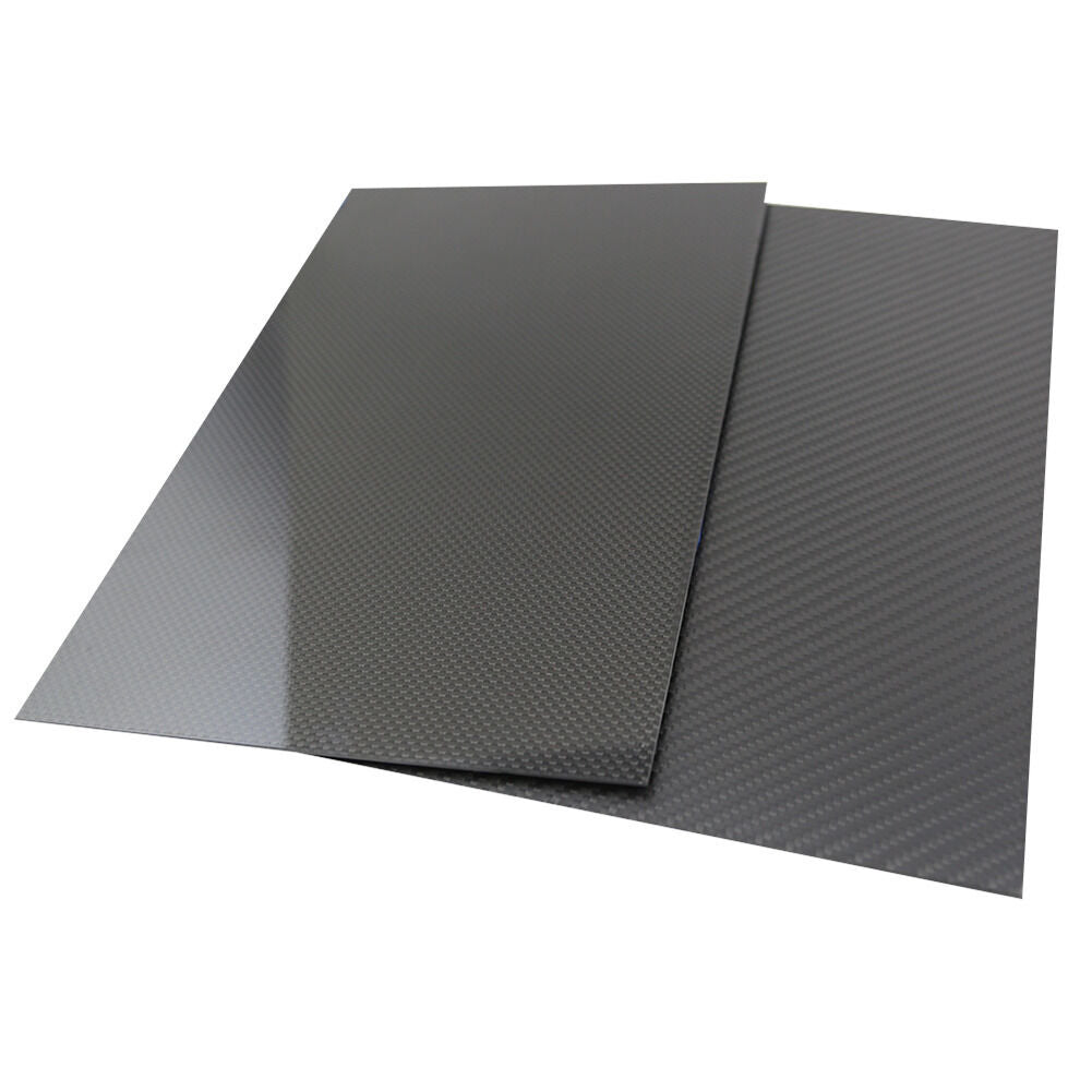 1Pcs 2.5x200x300mm 3K Carbon Fiber Plate Panel Sheet 2.5mm Thickness Glossy Surf