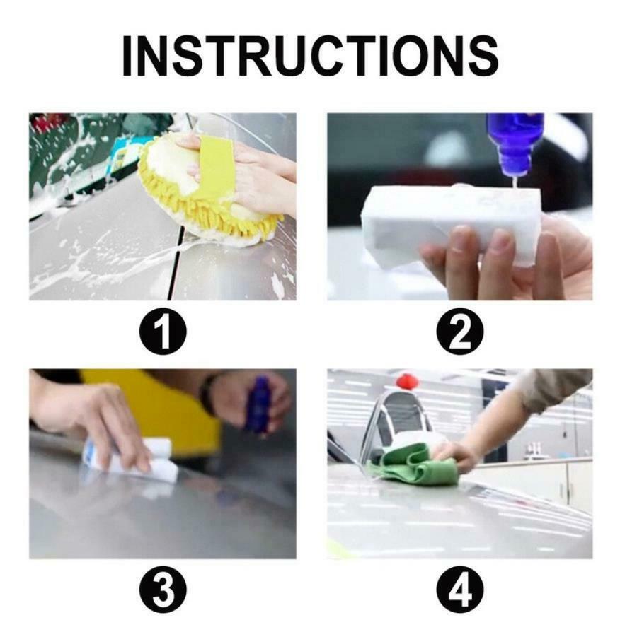 9H Anti-scratch Car Liquid Ceramic Coat Super Hydrophobic Glass Coating Polish
