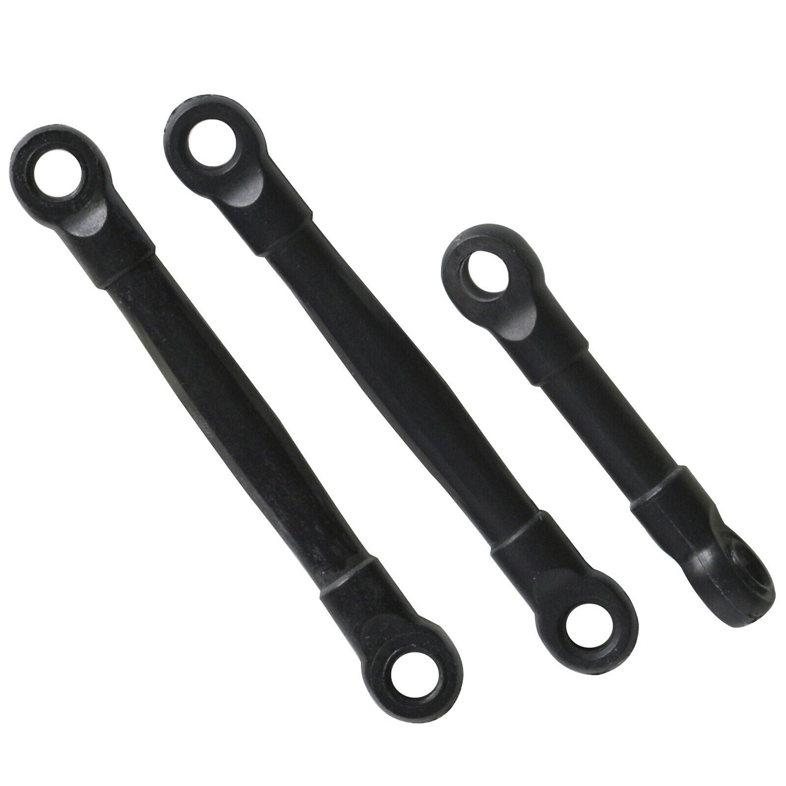 3Pieces RC Steering Linkage Rods for Xinlehong 9155 9156 Car DIY Accessories