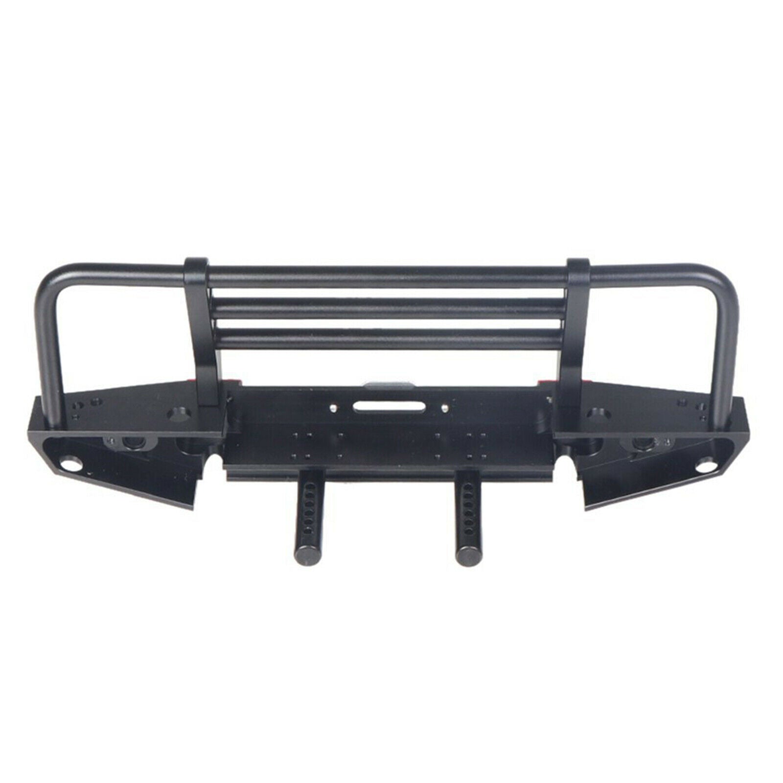 1: 10 RC Car Metal Anticollision Front Bumper for SCX10II 90046 Parts Black