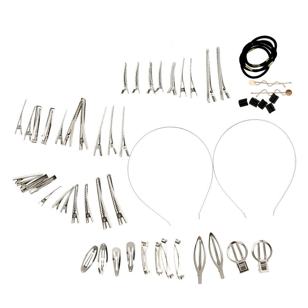 57 Hair Clips DIY Mixed Hair Accessory For Hair Bow DIY Craft Set