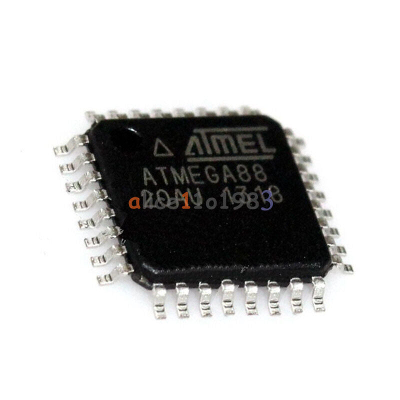 10PCS IC ATMEGA88-20AU ATMEGA88 IC AVR MCU 8K 20MHZ 5V 32TQFP