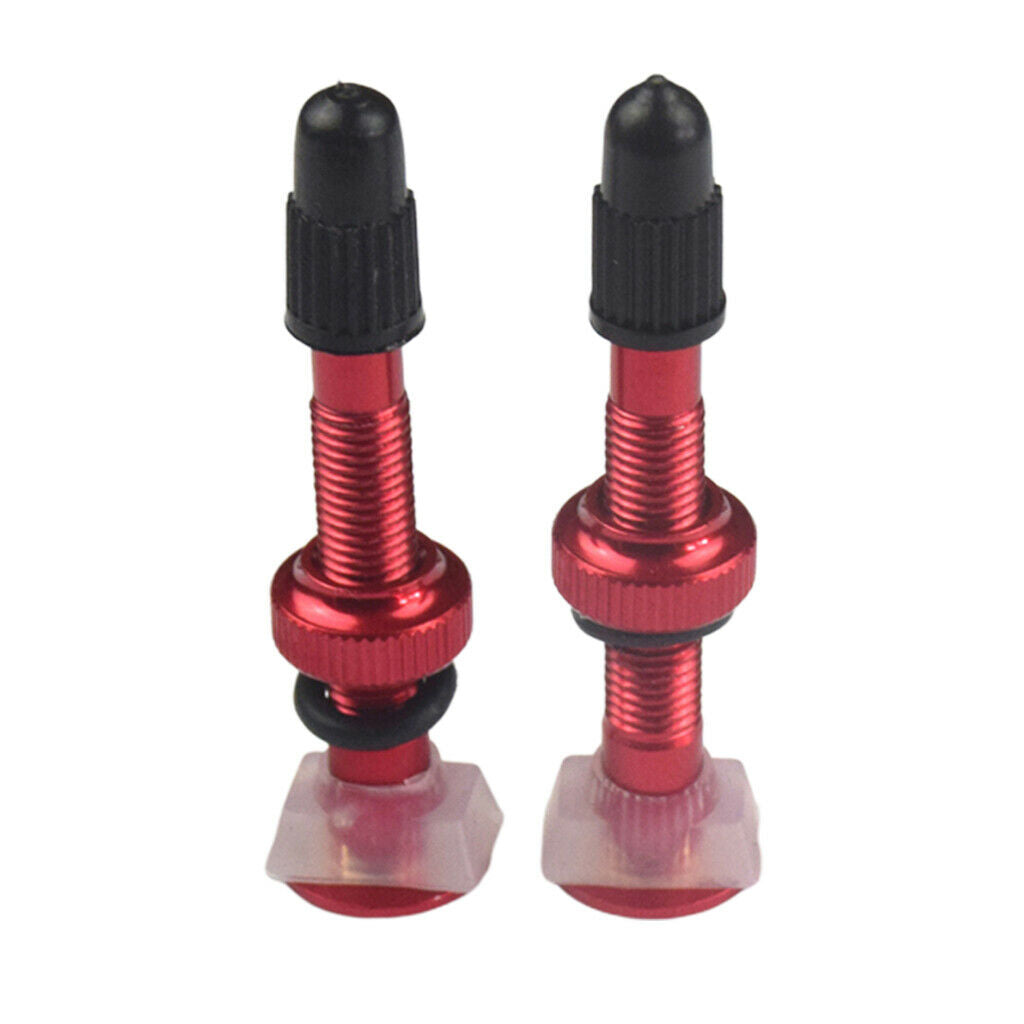 Aluminum 6Colors Bike Bicycle Presta Valves Core Universal Vacuum-Nozzle Red
