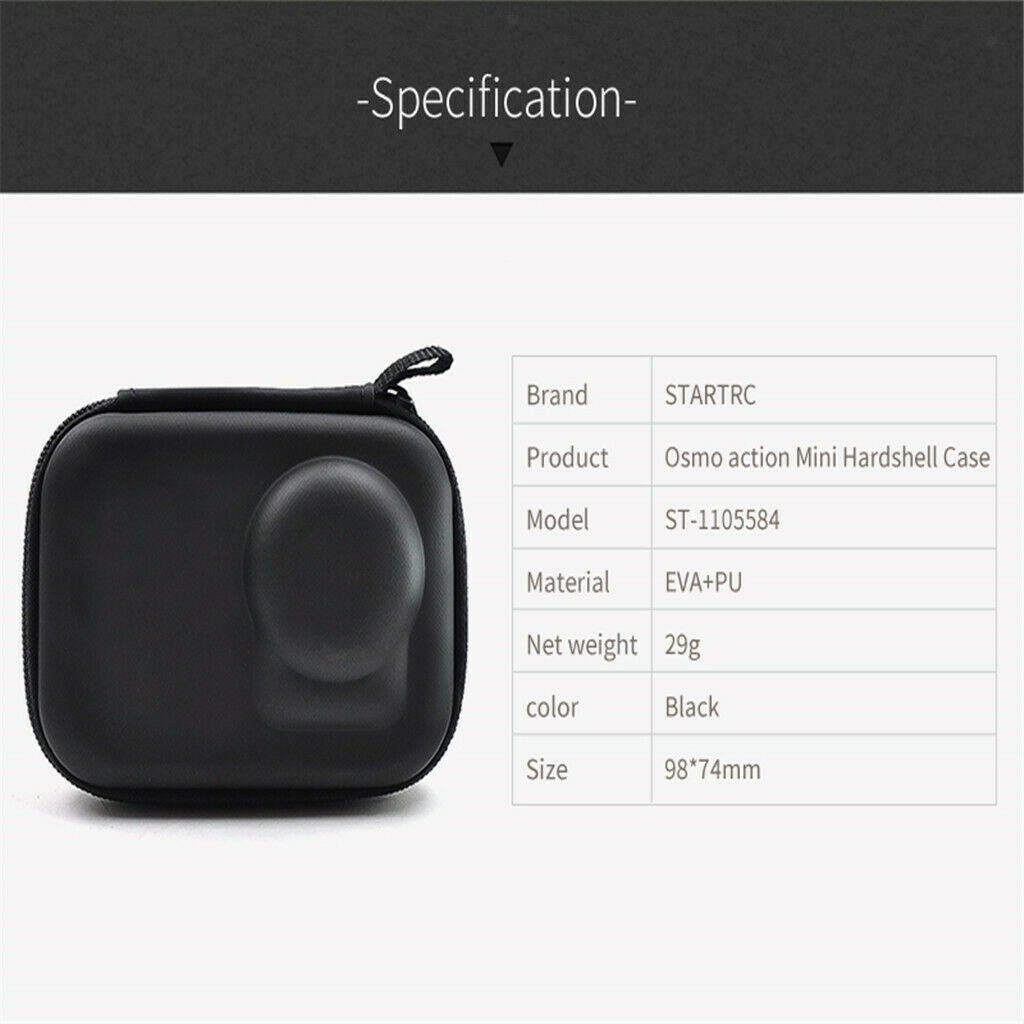 WaterProof Carry Case Storage HandBag For OSMO Action Camera Accessories